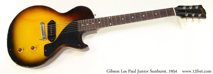 Gibson Les Paul Junior Sunburst, 1954 Full Front View