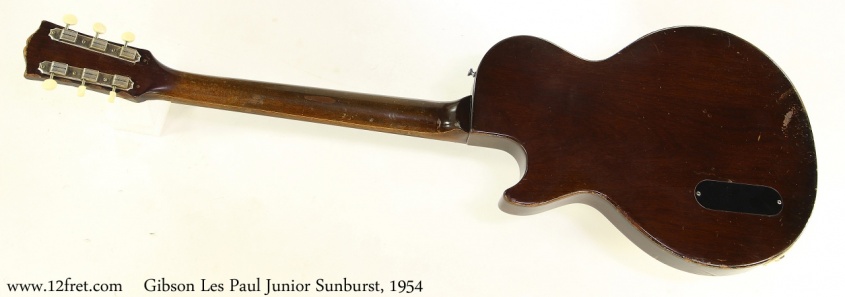 Gibson Les Paul Junior Sunburst, 1954 Full Rear View