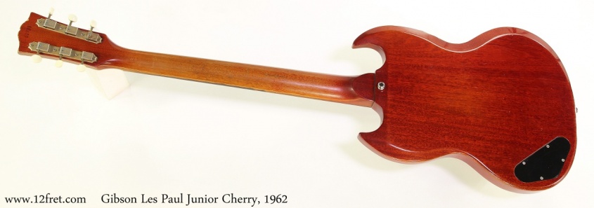 Gibson Les Paul Junior Cherry, 1962 Full Rear View