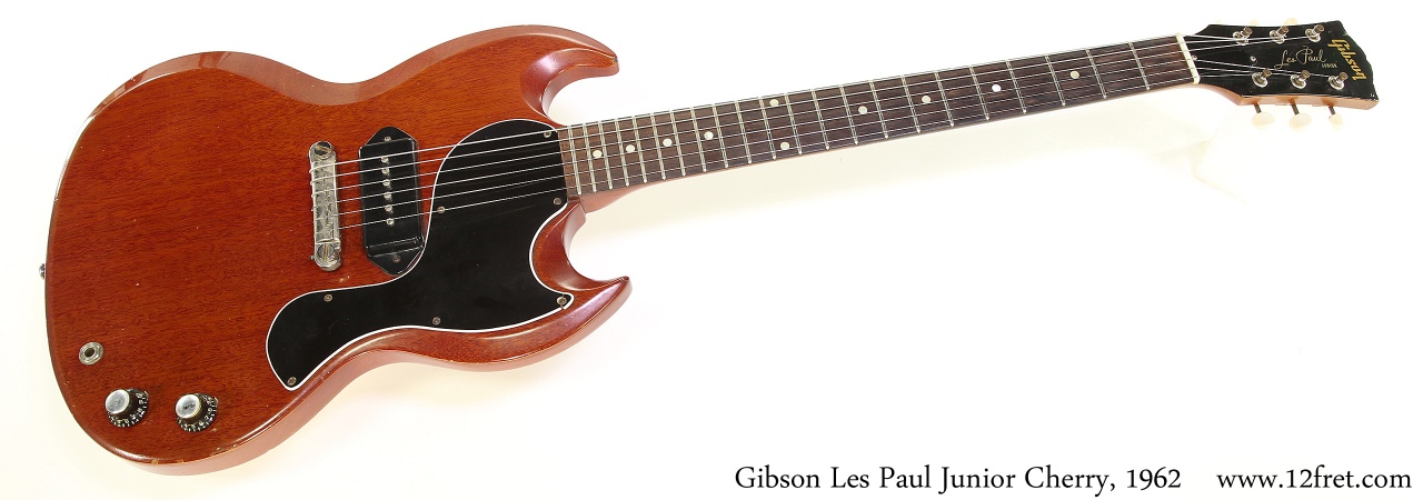 Gibson Les Paul Junior Cherry, 1962 Full Front View