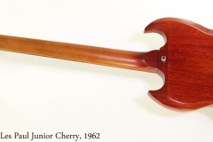 Gibson Les Paul Junior Cherry, 1962 Full Rear View