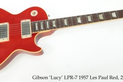 Gibson 'Lucy' LPR-7 1957 Les Paul Red, 2007 Full Front View