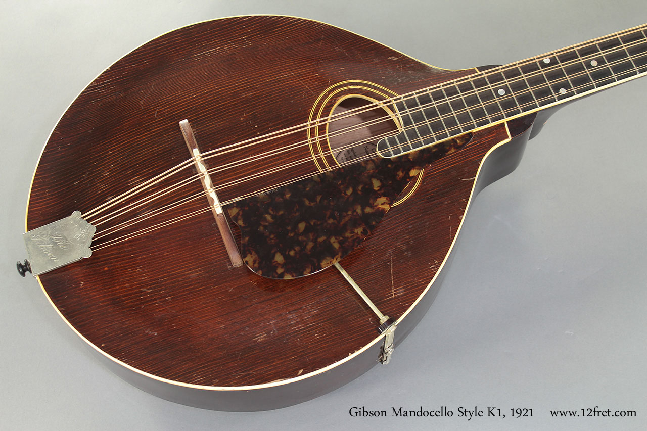 Gibson Mandocello Style K1 1921 top