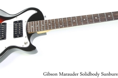 Gibson Marauder Solidbody Sunburst, 1975 Full Front View