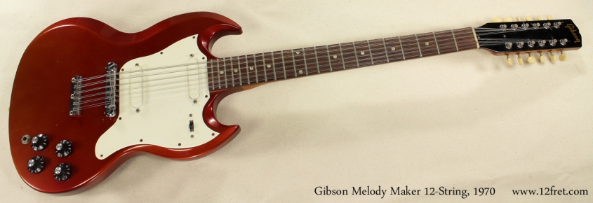 Gibson Melody Maker 12-String 1970 full front