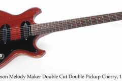 Gibson Melody Maker Double Cut Double Pickup Cherry, 1965 Full Front View