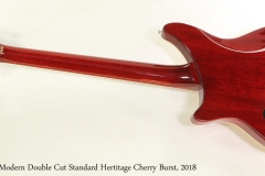 Gibson Modern Double Cut Standard Hertitage Cherry Burst, 2018  Full Rear View
