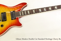 Gibson Modern Double Cut Standard Hertitage Cherry Burst, 2018  Full Front View