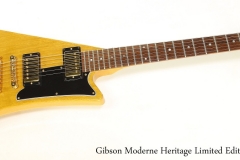 Gibson Moderne Heritage Limited Edition, 1982 Full Front View