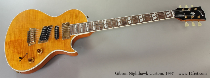 Gibson Nighthawk Custom, 1997 Full Front View