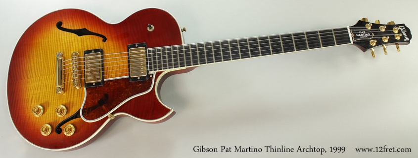 Gibson Pat Martino Thinline Archtop, 1999 Full Front View