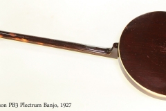 Gibson PB3 Plectrum Banjo, 1927   Full Rear View