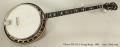 Gibson RB-250 5-String Banjo, 1980 Full Front View
