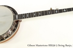 Gibson Mastertone RB250 5 String Banjo, 2003   Full Front View