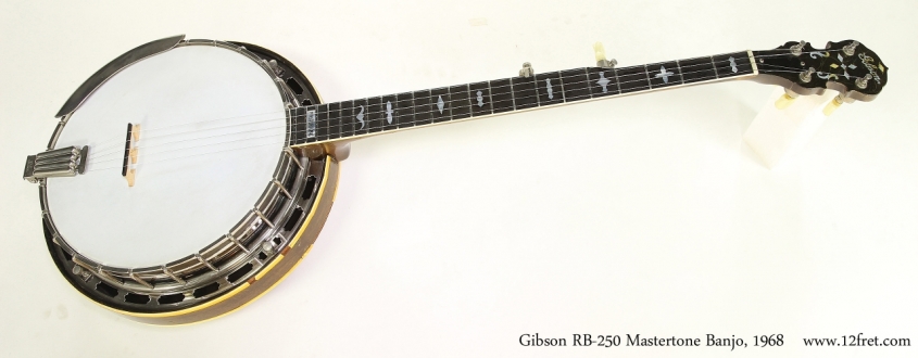 Gibson RB-250 Mastertone Banjo, 1968  Full Front VIew