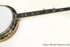 Gibson RB-250 Mastertone Banjo, 1968  Full Front VIew