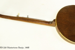 Gibson RB-250 Mastertone Banjo, 1968 Full Rear View