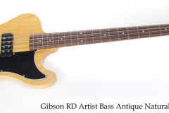 Gibson RD Artist Bass Antique Natural, 2018 Full Front View