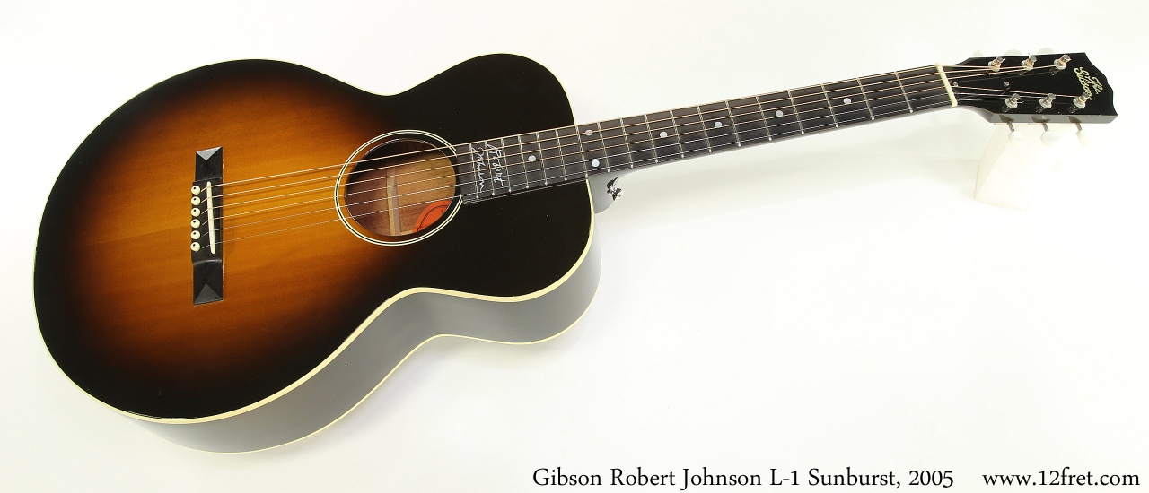 Gibson Robert Johnson L-1 Sunburst, 2005 | www.12fret.com