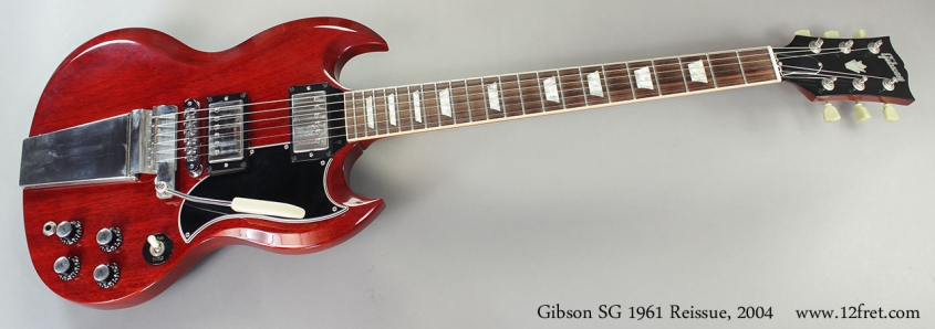 Gibson SG 1961 Reissue, 2004 Full Front View