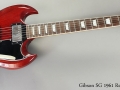 Gibson SG 1961 Reissue, 2004 Full Front View