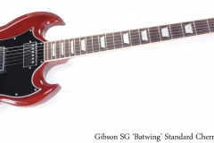 Gibson SG 'Batwing' Standard Cherry, 2012 Full Front View