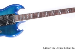 Gibson SG Deluxe Cobalt Fade, 2013 Full Front View