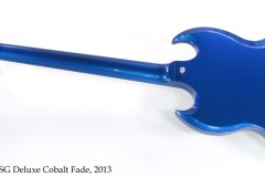 Gibson SG Deluxe Cobalt Fade, 2013 Full Rear View