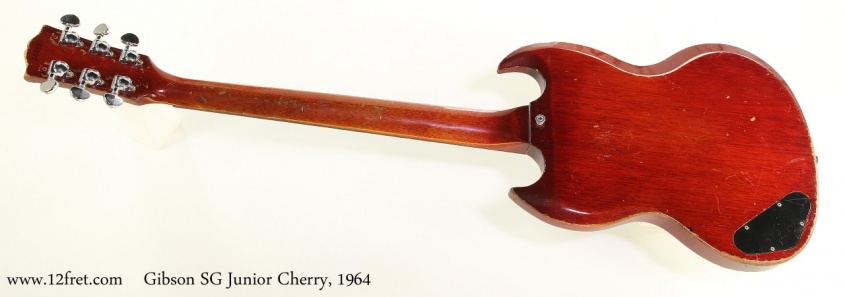 Gibson SG Junior Cherry, 1964 Full Rear View