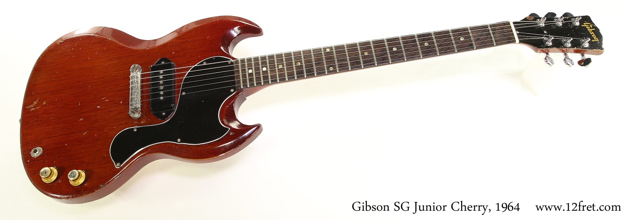 Gibson SG Junior Cherry, 1964 Full Front View