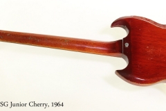 Gibson SG Junior Cherry, 1964 Full Rear View