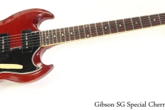 Gibson SG Special Cherry 1965 Full Rear View