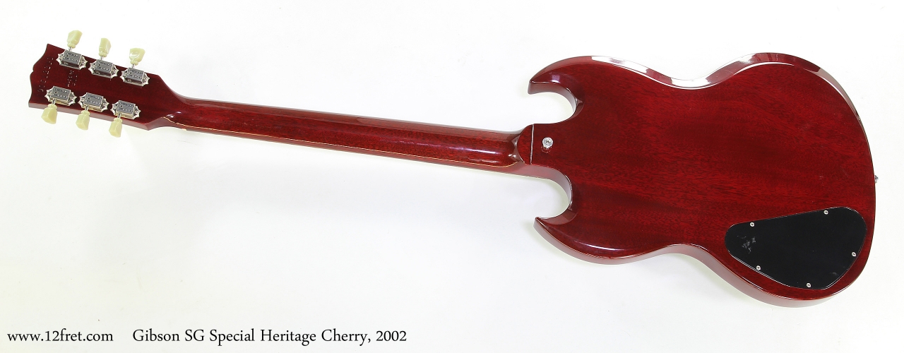 Gibson SG Special Heritage Cherry, 2002 - The Twelfth Fret Gibson SG Special Heritage Cherry, 2002 - The Twelfth Fret