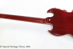 Gibson SG Special Heritage Cherry, 2002   Full Rear View