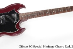 Gibson SG Special Heritage Cherry Red, 2005 Full Front View