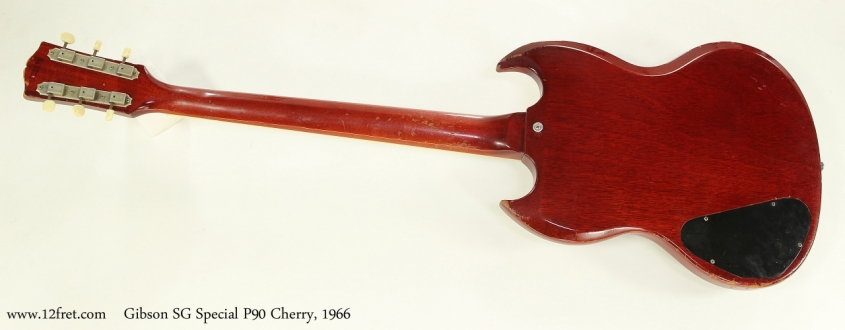 Gibson SG Special P90 Cherry, 1966 Full Rear View