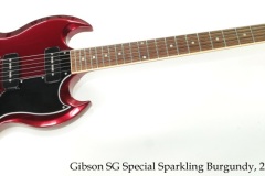 Gibson SG Special Sparkling Burgundy, 2019 Full Front View