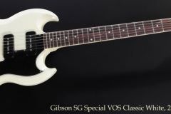 Gibson SG Special VOS Classic White, 2008 Full Front View