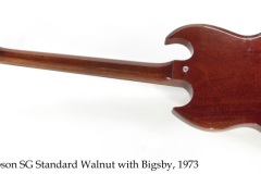Gibson SG Standard Walnut with Bigsby, 1973 Full Rear View