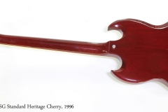 Gibson SG Standard Heritage Cherry, 1996   Full Rear View