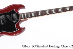 Gibson SG Standard Heritage Cherry, 2016 Full Front View