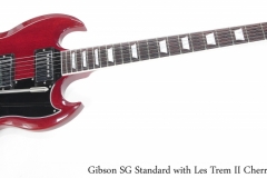 Gibson SG Standard with Les Trem II Cherry, 2017 Full Front View