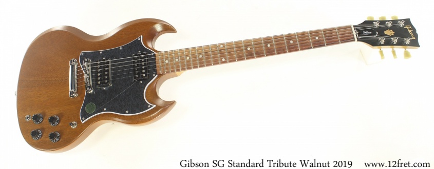 Gibson SG Standard Tribute Walnut 2019 Full Front View