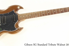 Gibson SG Standard Tribute Walnut 2019 Full Front View