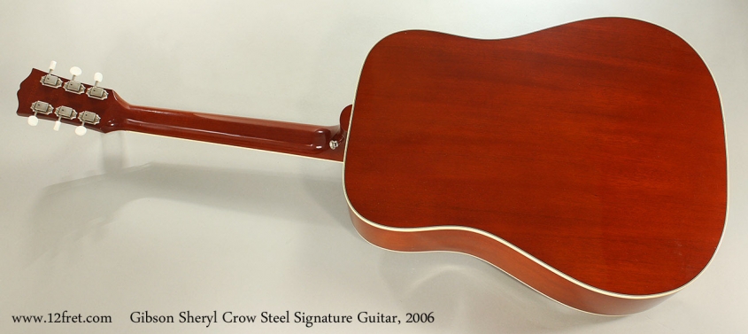 Gibson Sheryl Crow Steel Signature Guitar, 2006 Full Rear View