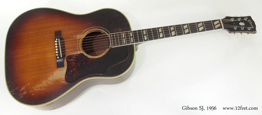 Gibson SJ Acoustic 1956 full front view