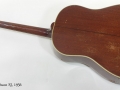 Gibson SJ Acoustic 1956 full rear view