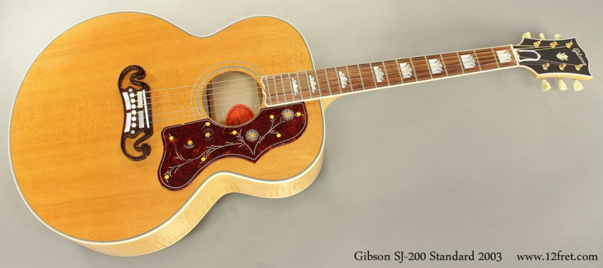 Gibson SJ 200 Standard 2003 full front view