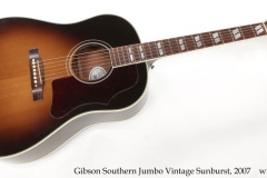 Gibson Southern Jumbo Vintage Sunburst, 2007 Full Front View