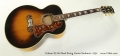 Gibson SJ-200 Steel String Guitar Sunburst, 1954  Full Front View